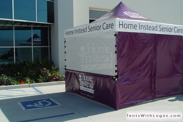 10 x 10 Pop Up Tent - Home Instead Senior Care